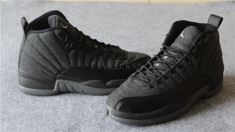 Air Jordan 12 Retro Wool Grey